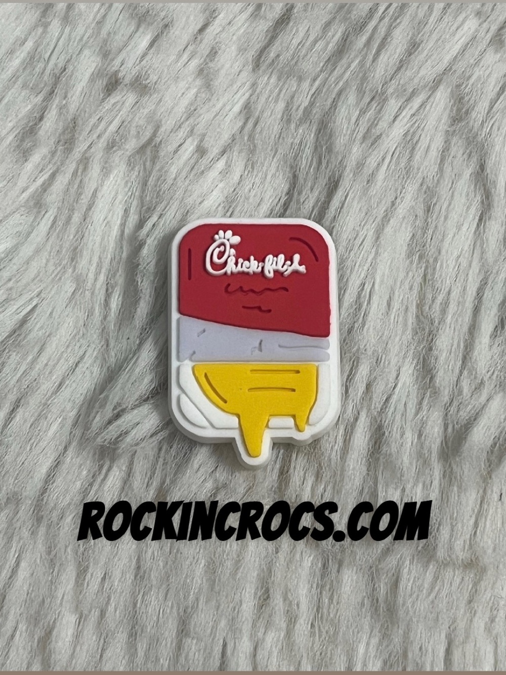 Chick-fil-a Croc Charm